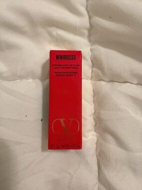 Valentino Mini Rosso Satin Lip Color - Bright Red